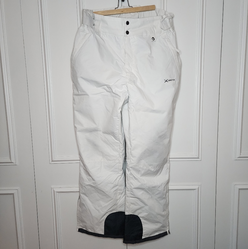 Arctix Women’s Insulated Snow Pants – White – Size XL